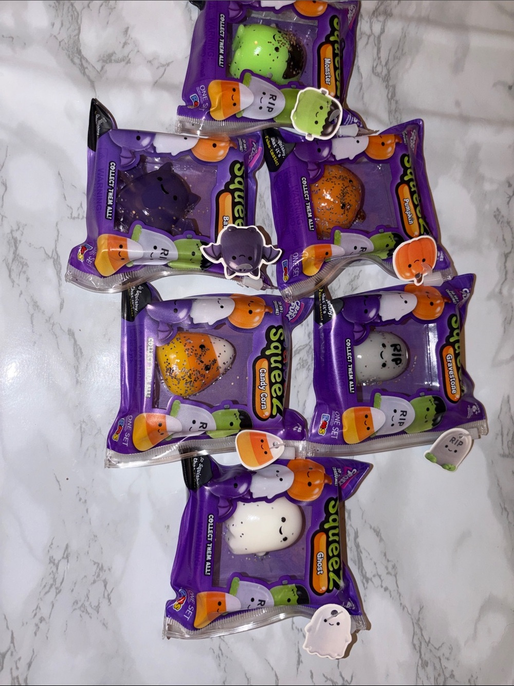 🎃RMS FULL Set of 6 Taba Squeez Halloween 👻